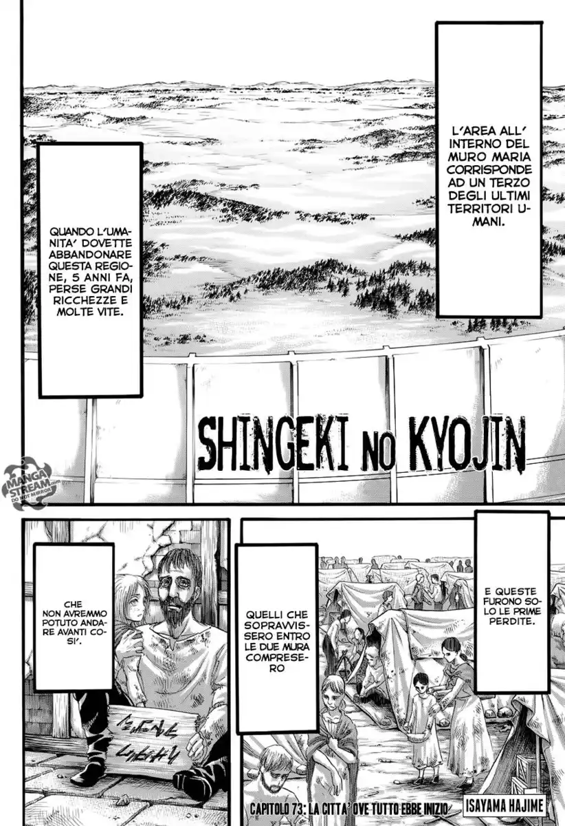 Shingeki no Kyojin Capitolo 73 page 3