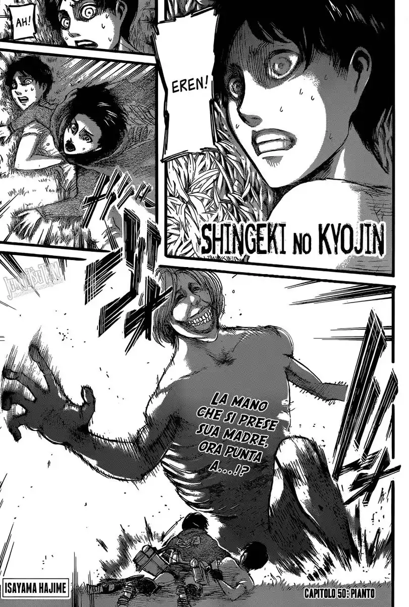 Shingeki no Kyojin Capitolo 50 page 4