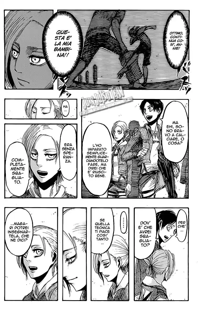 Shingeki no Kyojin Capitolo 17 page 33