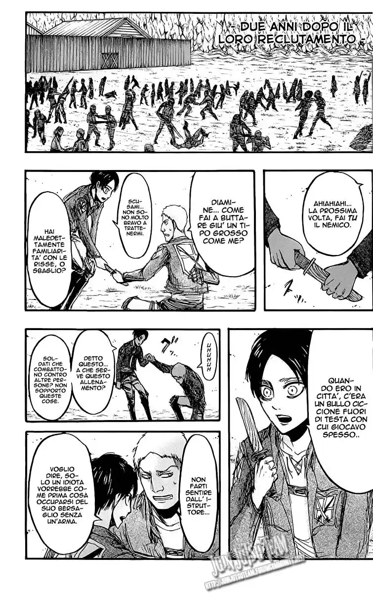 Shingeki no Kyojin Capitolo 17 page 4