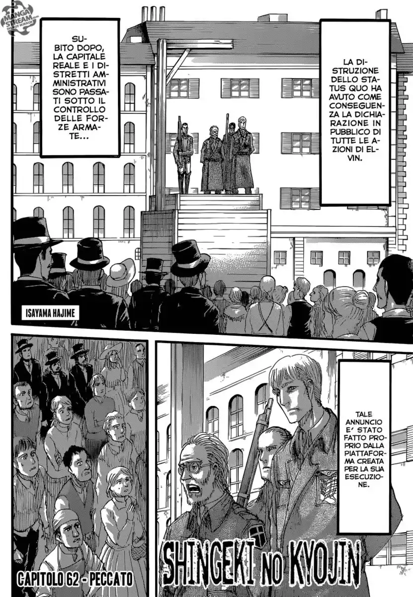 Shingeki no Kyojin Capitolo 62 page 2