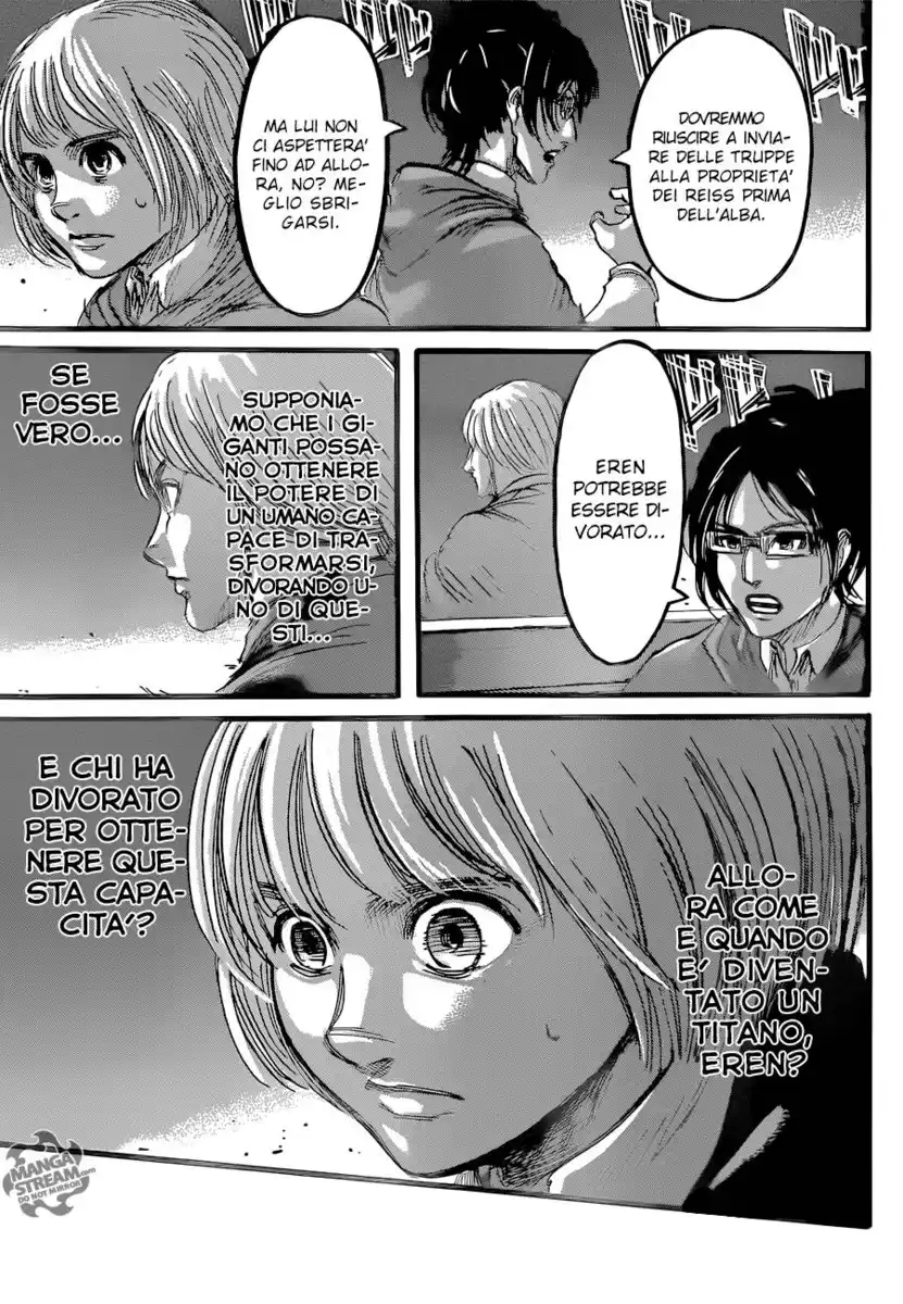 Shingeki no Kyojin Capitolo 62 page 27