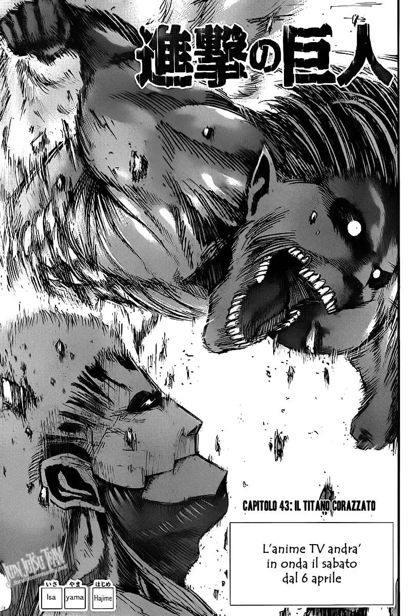 Shingeki no Kyojin Capitolo 43 page 2