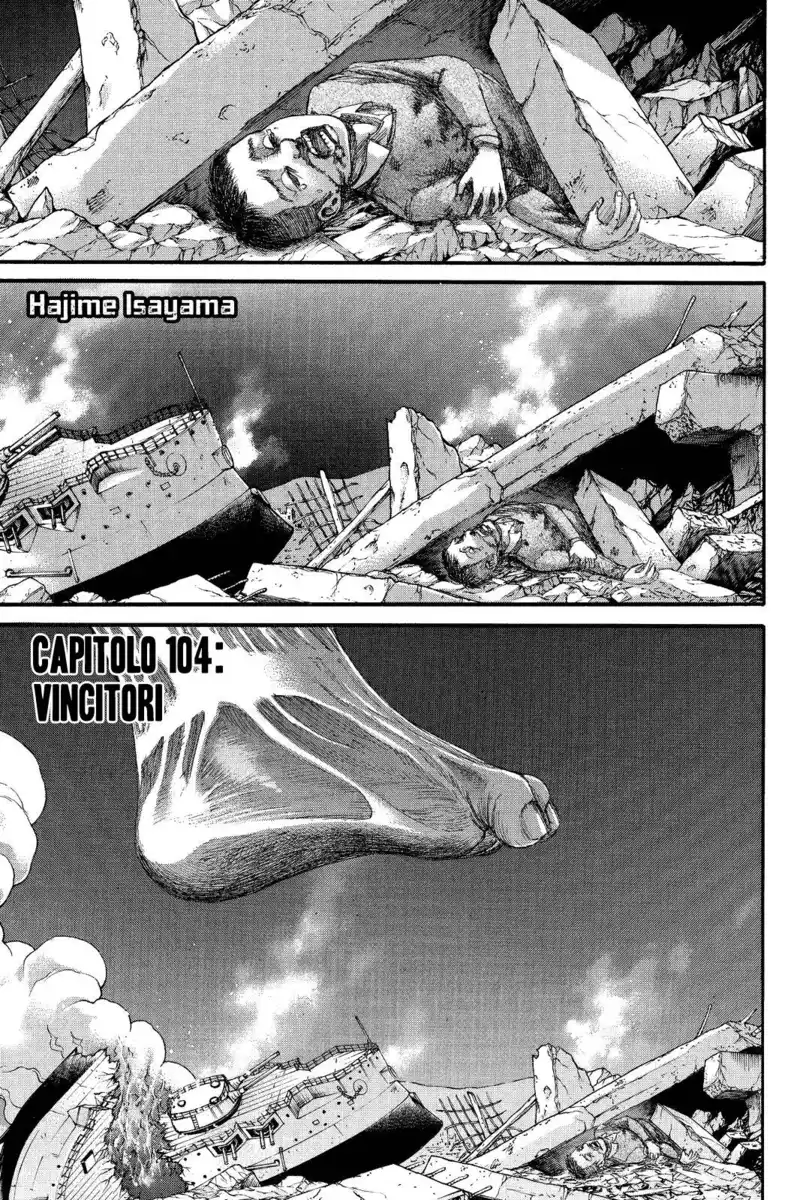 Shingeki no Kyojin Capitolo 104 page 3