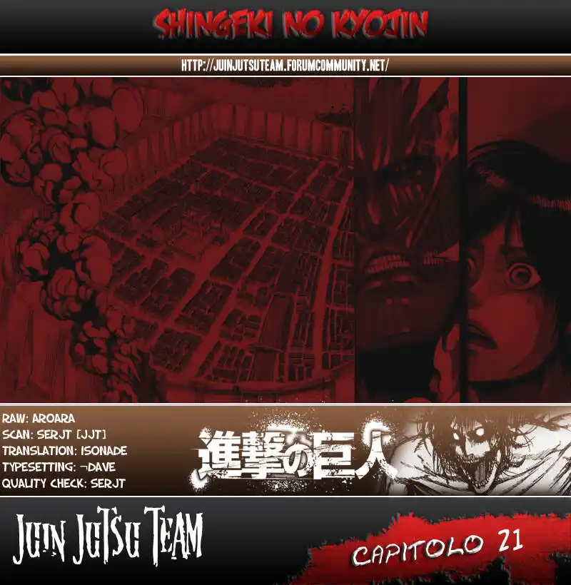 Shingeki no Kyojin Capitolo 21 page 1