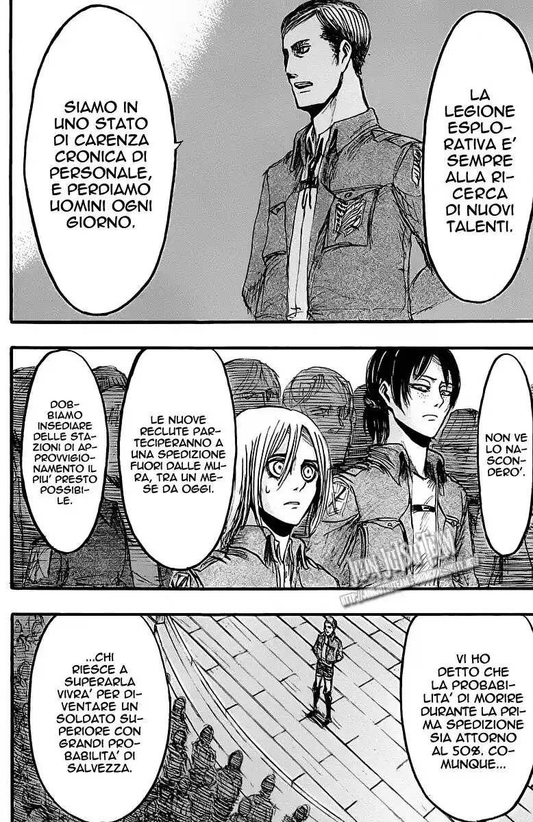 Shingeki no Kyojin Capitolo 21 page 23