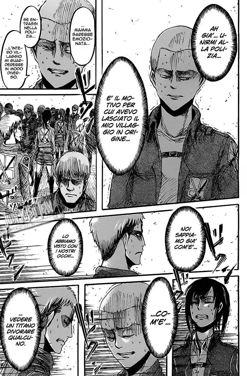 Shingeki no Kyojin Capitolo 21 page 28