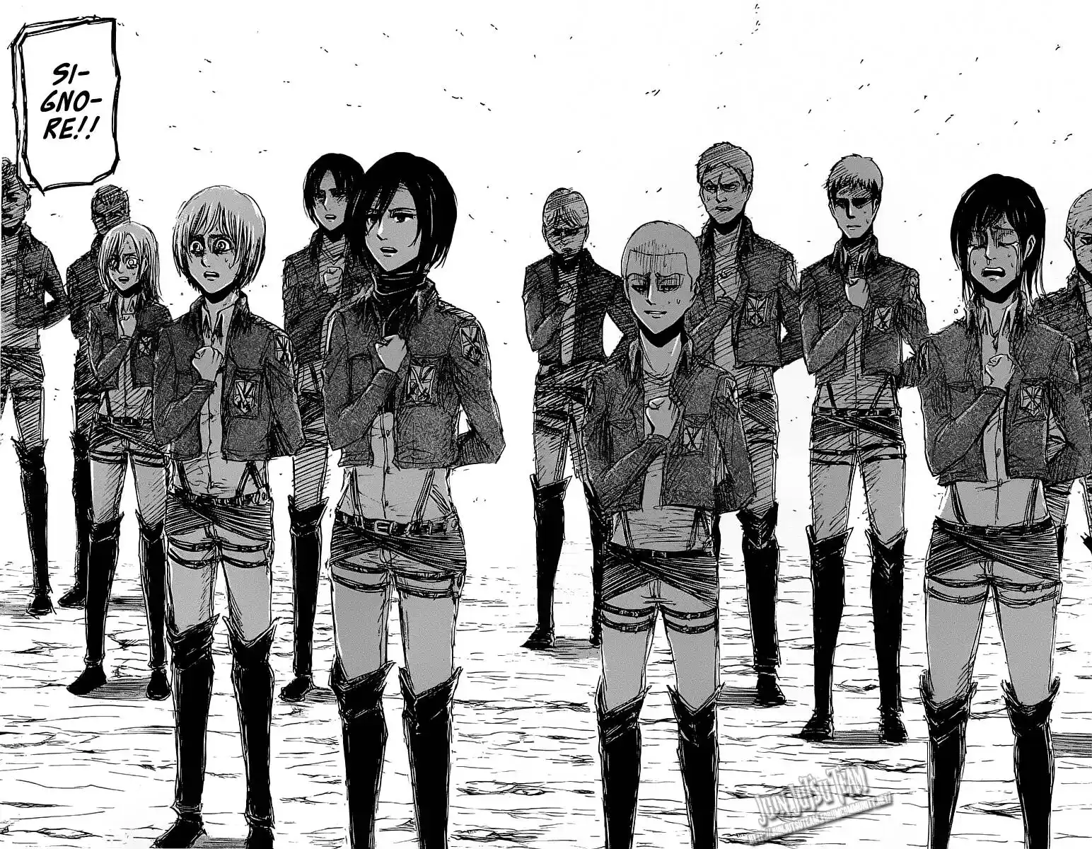 Shingeki no Kyojin Capitolo 21 page 32