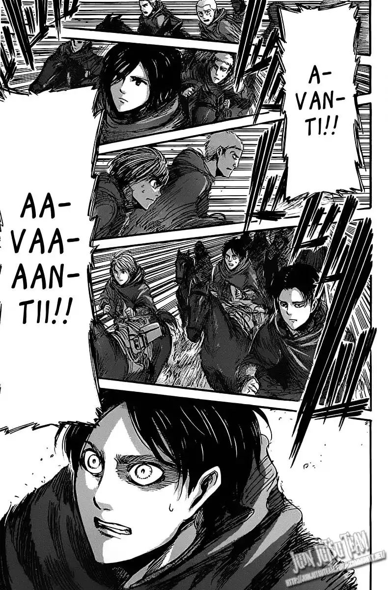 Shingeki no Kyojin Capitolo 21 page 42