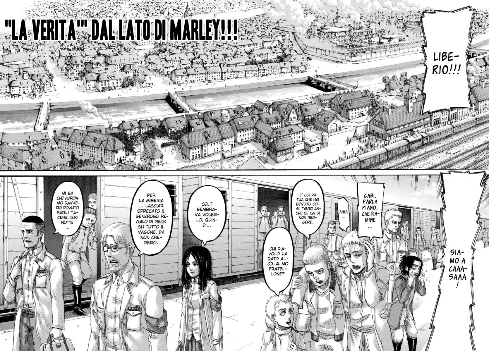 Shingeki no Kyojin Capitolo 94 page 3