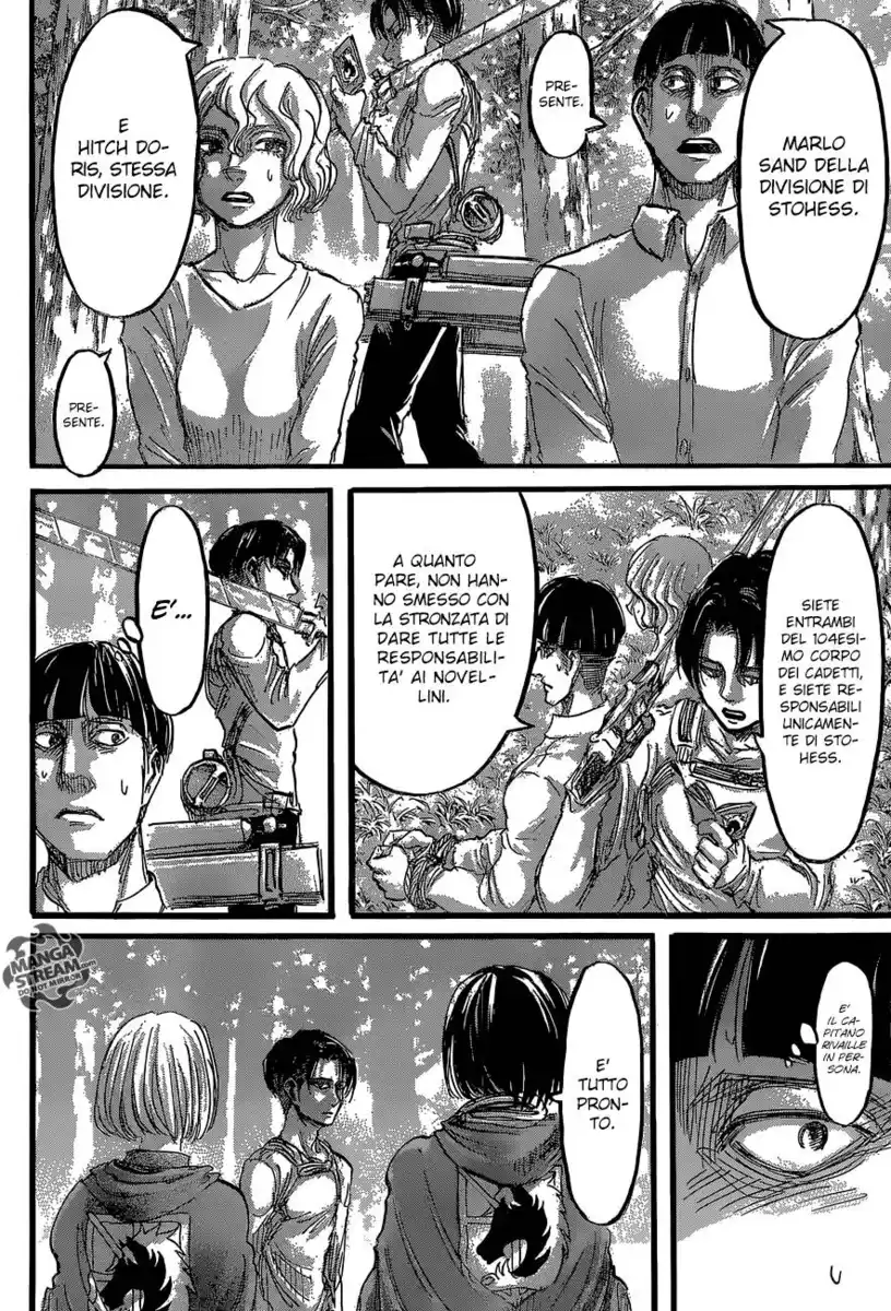 Shingeki no Kyojin Capitolo 59 page 28