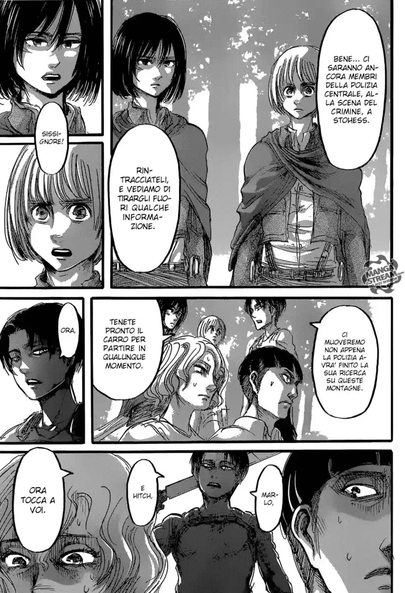 Shingeki no Kyojin Capitolo 59 page 29