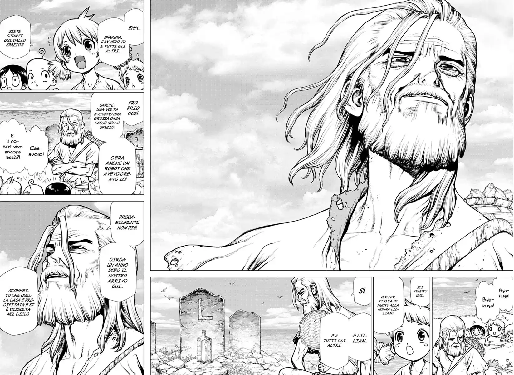 Dr. Stone Reboot: Byakuya Capitolo 07 page 4