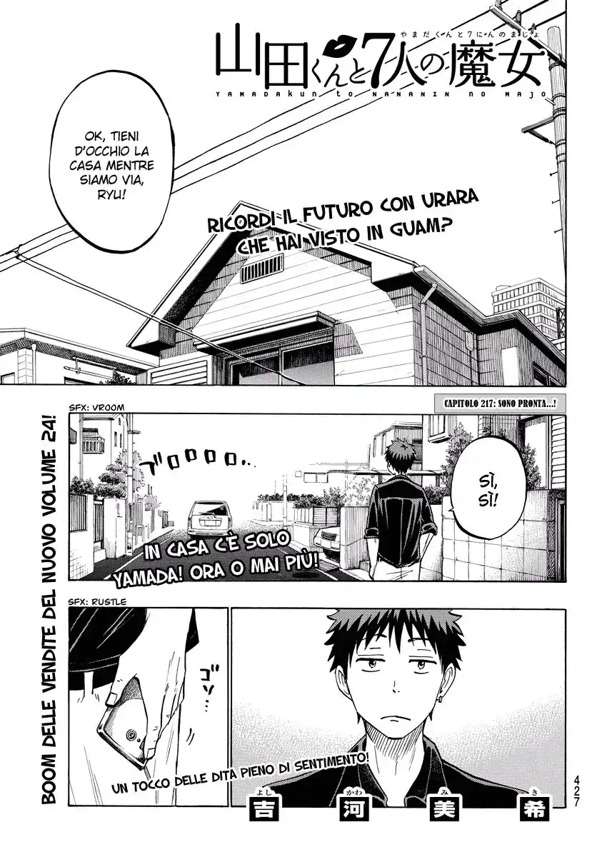 Yamada-kun to 7-nin no Majo Capitolo 217 page 2