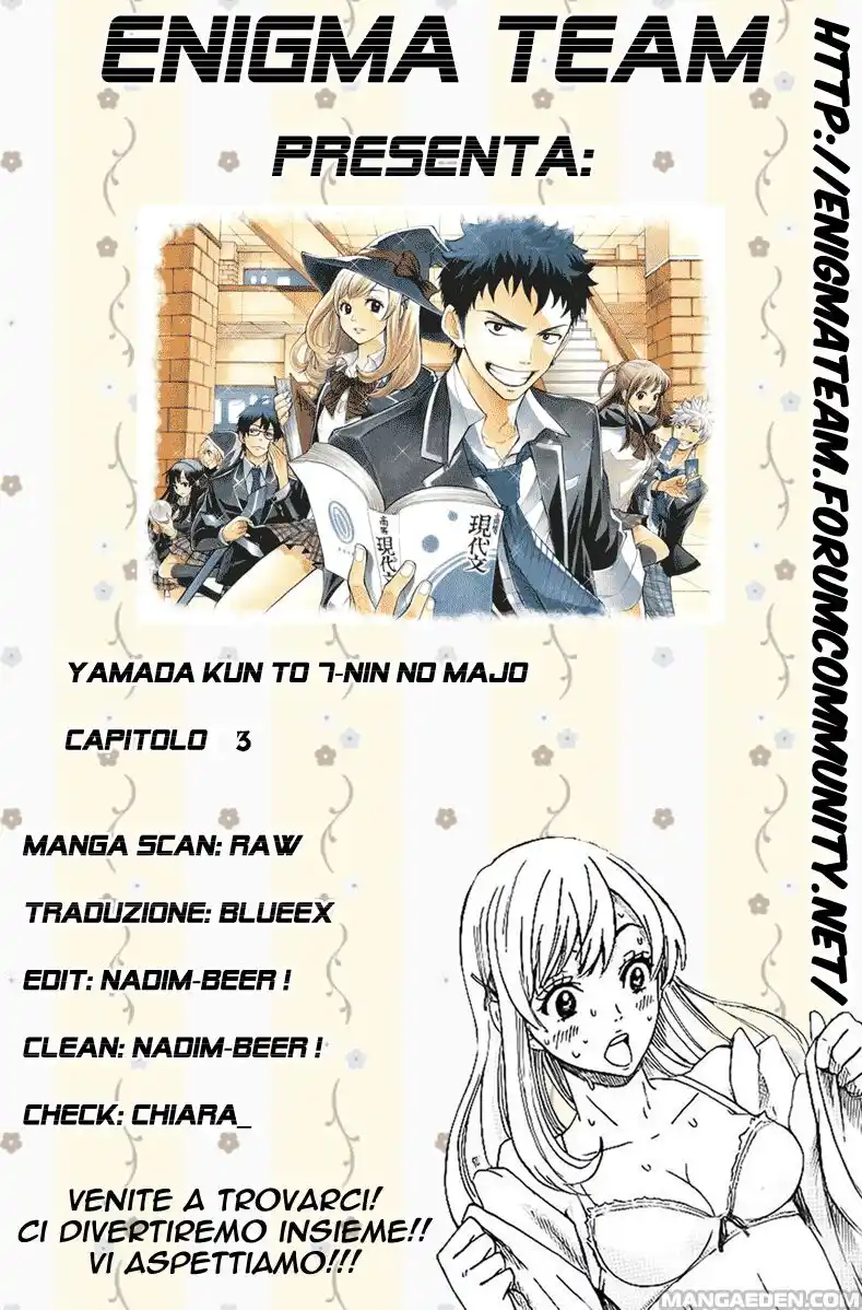 Yamada-kun to 7-nin no Majo Capitolo 03 page 1