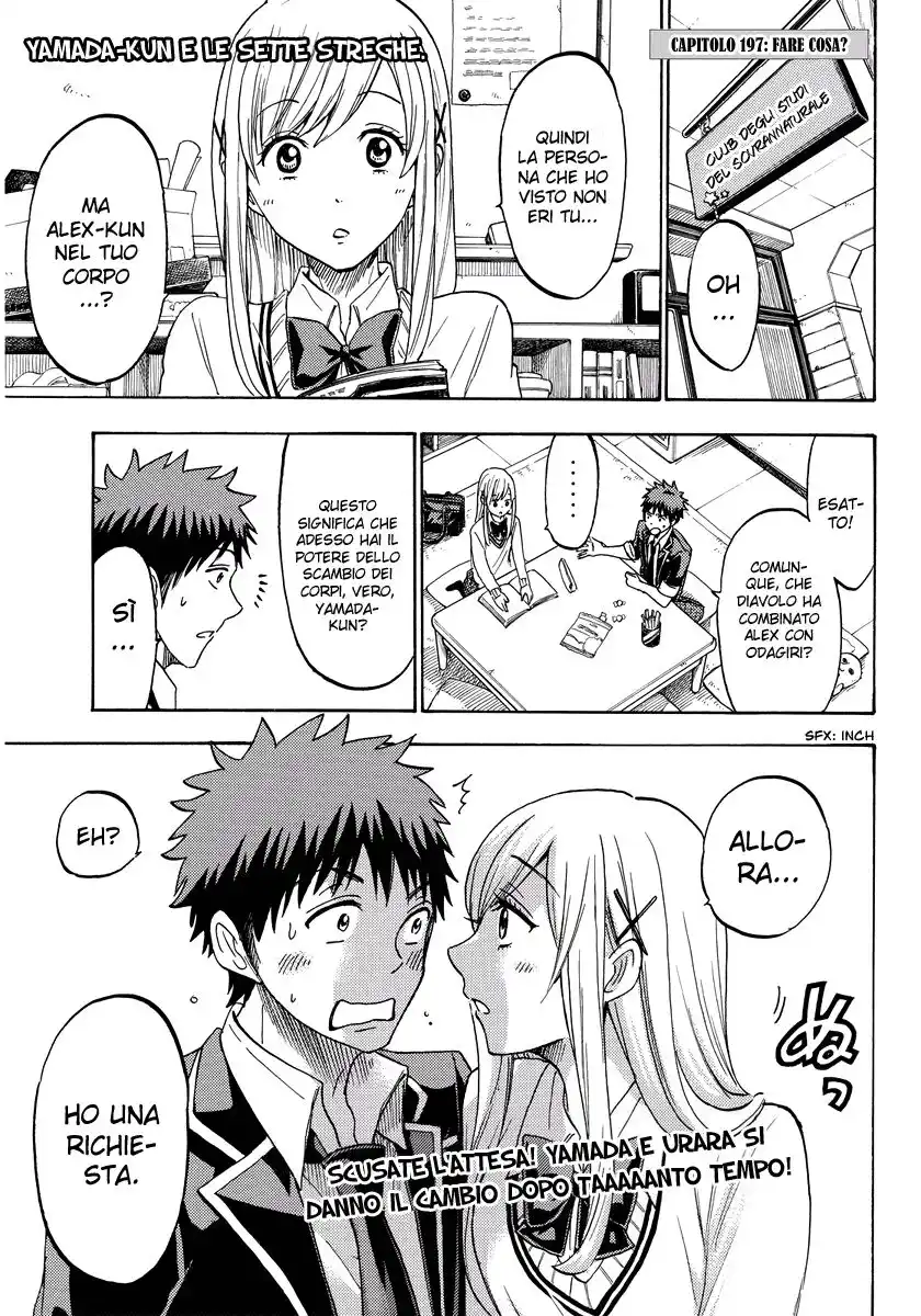 Yamada-kun to 7-nin no Majo Capitolo 197 page 2