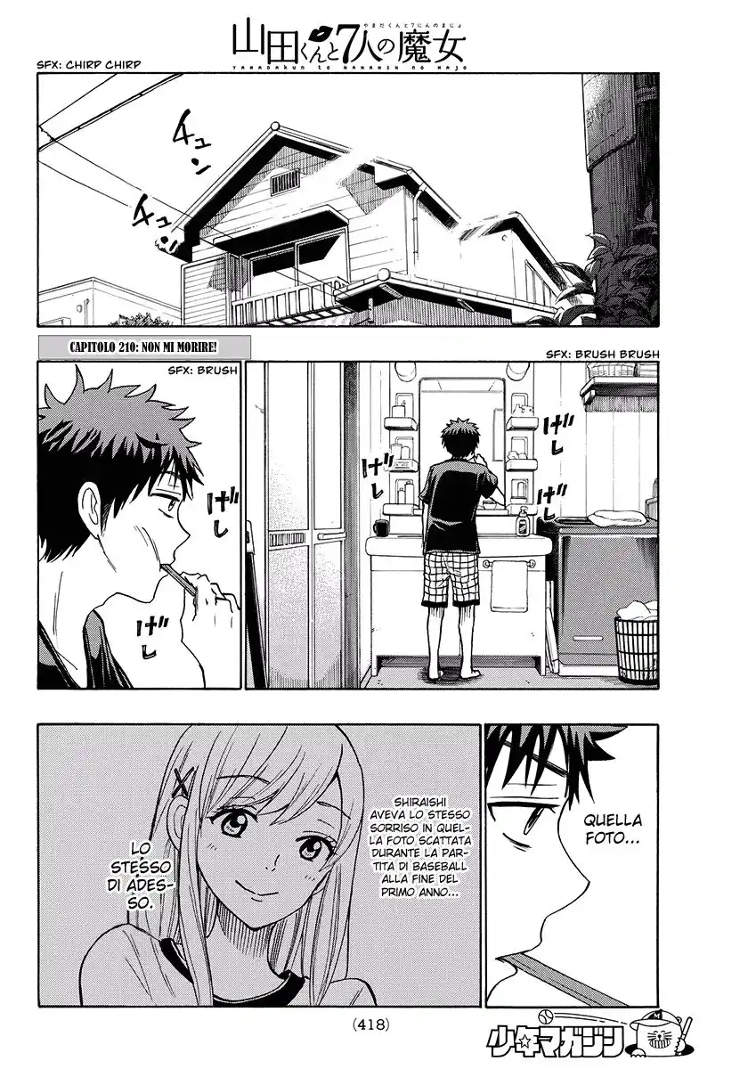 Yamada-kun to 7-nin no Majo Capitolo 210 page 3