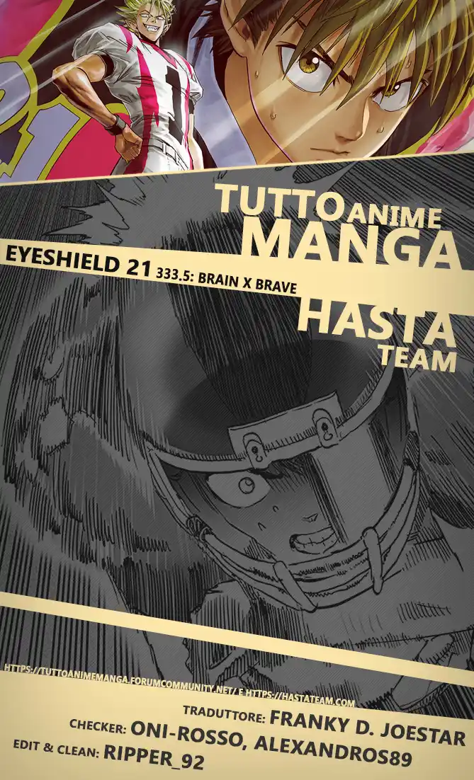 Eyeshield 21 Capitolo 333.5 page 1