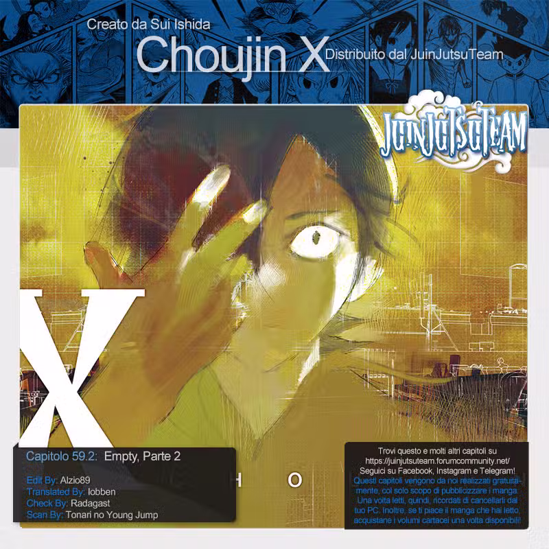 Choujin X Capitolo 59.2 page 1