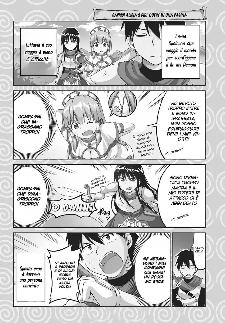 Alicia-san no Diet Quest Capitolo 06 page 4