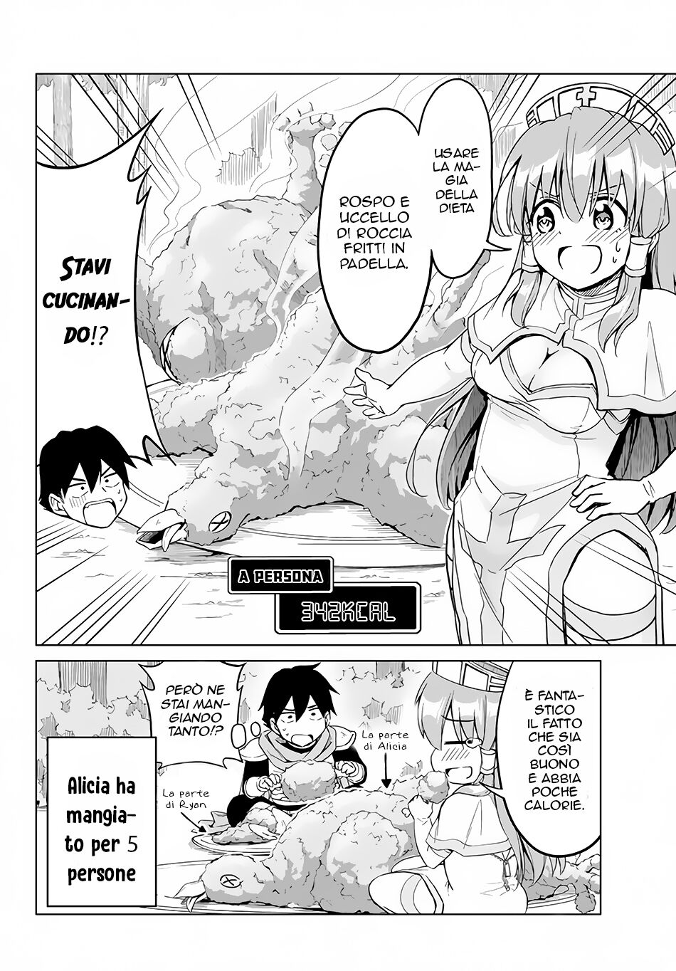 Alicia-san no Diet Quest Capitolo 04 page 21