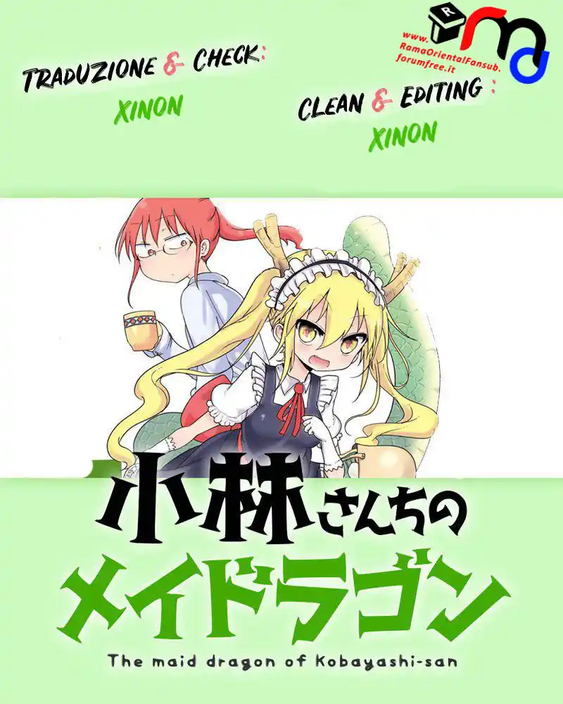 Kobayashi-san Chi no Maid Dragon Capitolo 34 page 1