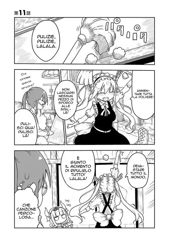 Kobayashi-san Chi no Maid Dragon Capitolo 11 page 4