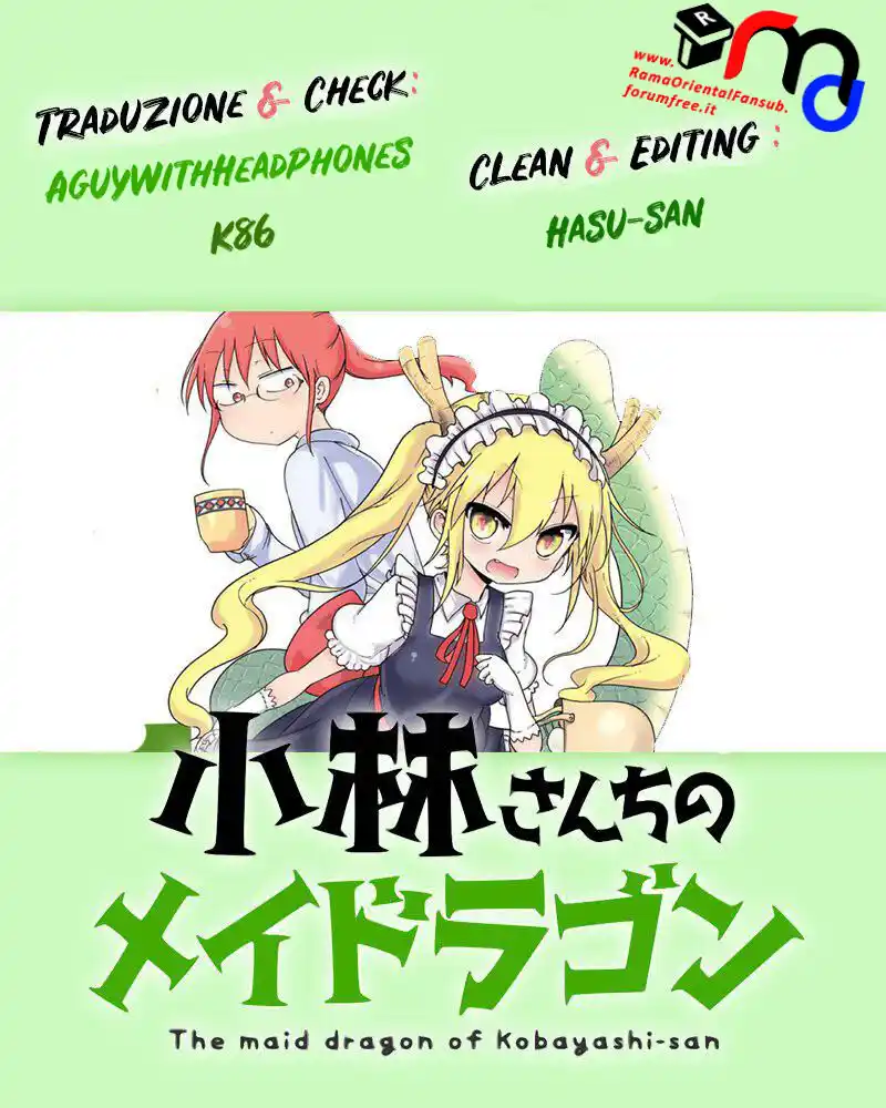 Kobayashi-san Chi no Maid Dragon Capitolo 81 page 1