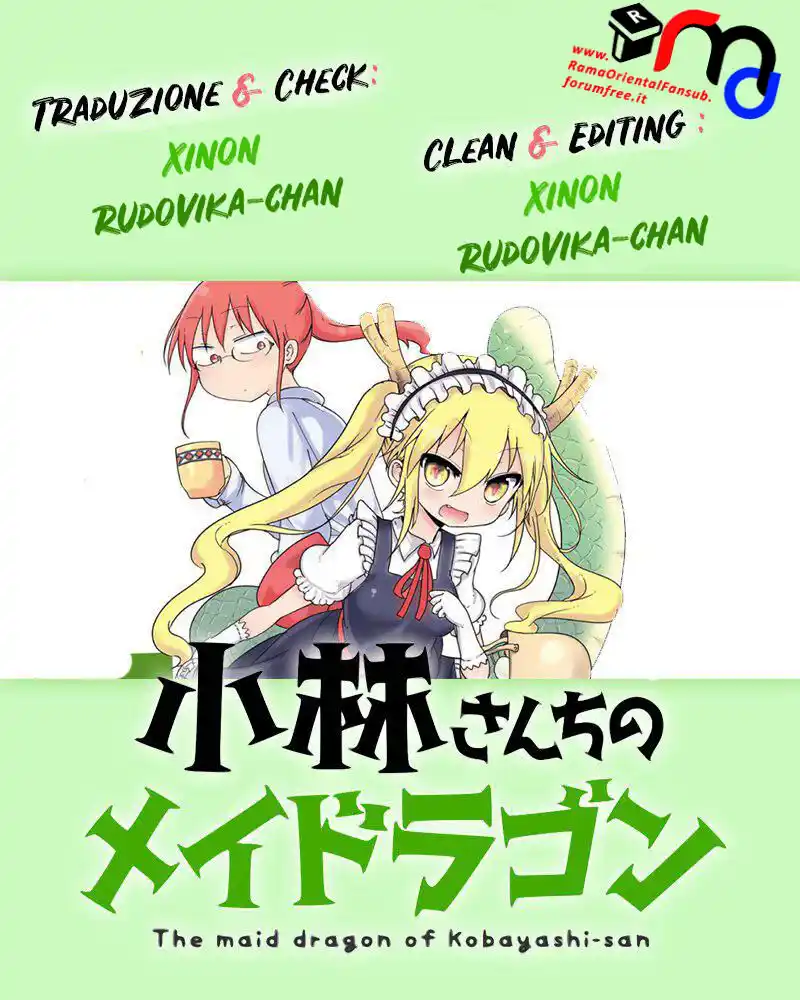 Kobayashi-san Chi no Maid Dragon Capitolo 24 page 1