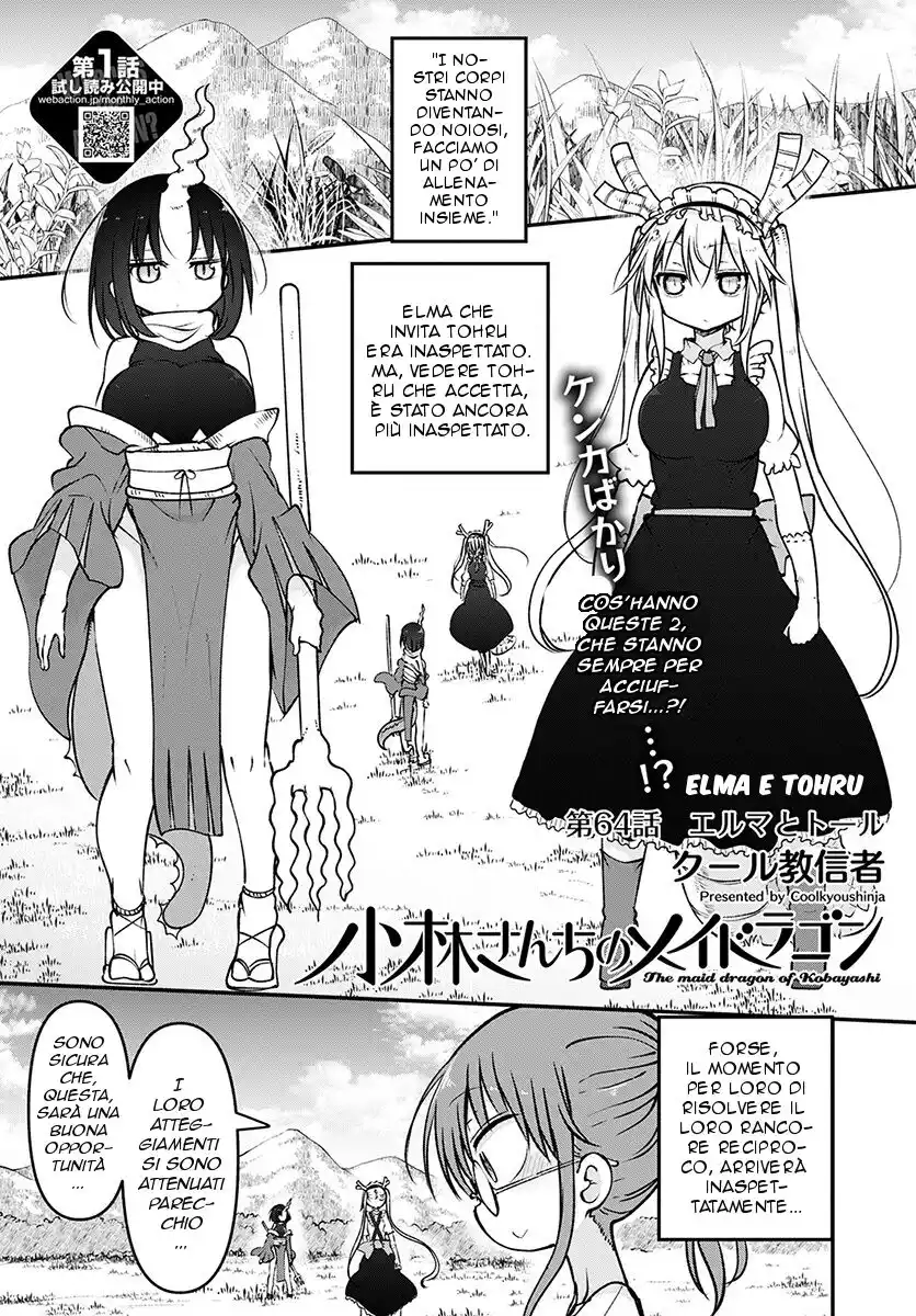 Kobayashi-san Chi no Maid Dragon Capitolo 64 page 2