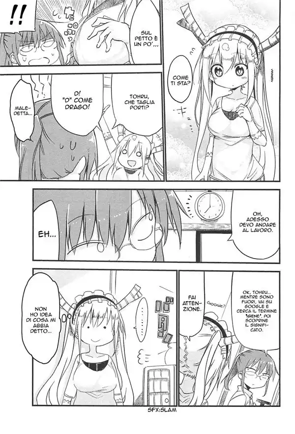 Kobayashi-san Chi no Maid Dragon Capitolo 03 page 8