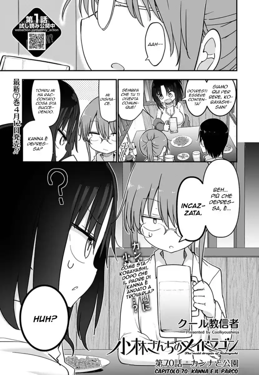 Kobayashi-san Chi no Maid Dragon Capitolo 70 page 2