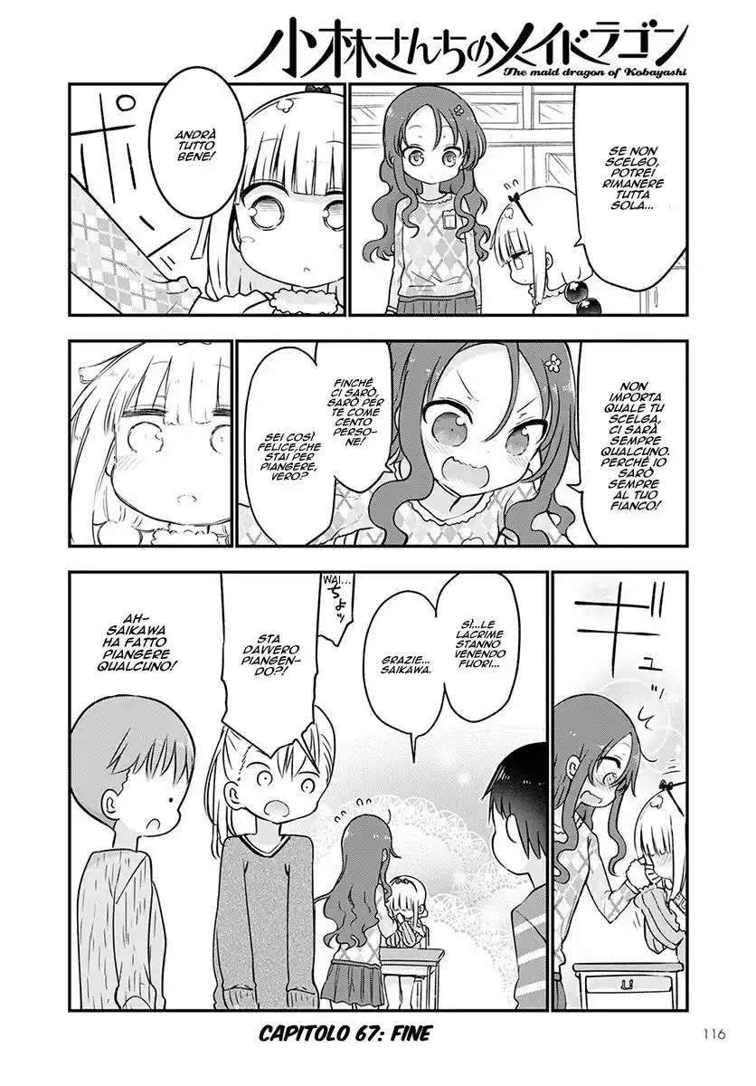 Kobayashi-san Chi no Maid Dragon Capitolo 67 page 13