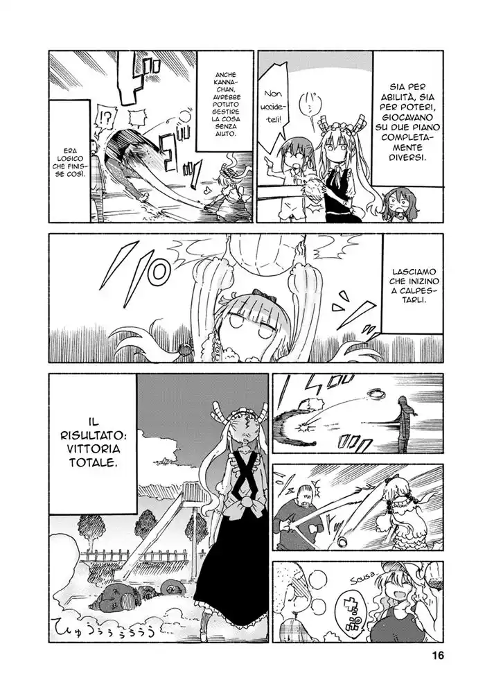 Kobayashi-san Chi no Maid Dragon Capitolo 21 page 14