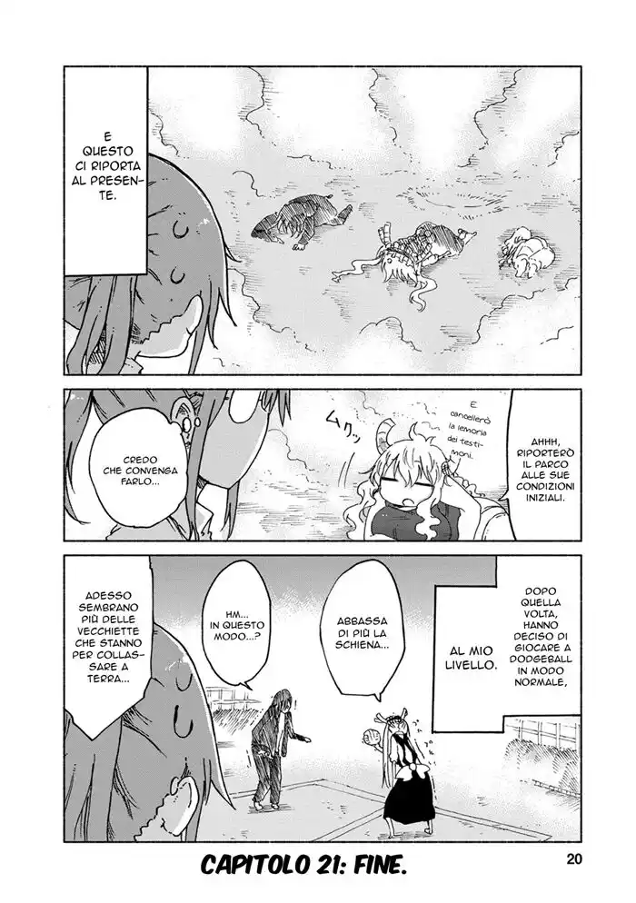 Kobayashi-san Chi no Maid Dragon Capitolo 21 page 18