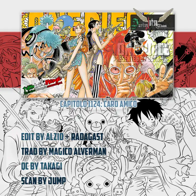 One Piece Capitolo 1124 page 1