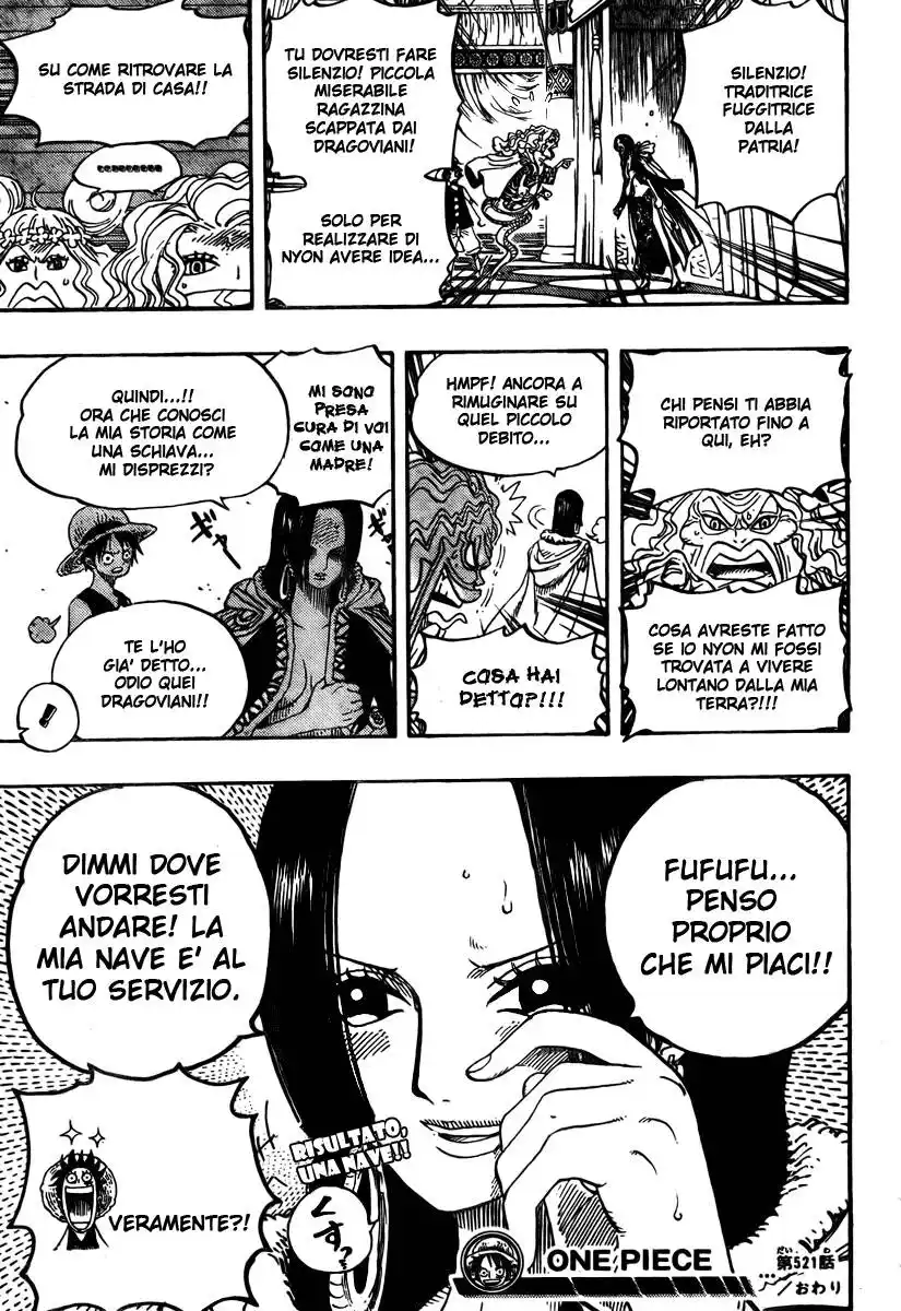 One Piece Capitolo 521 page 19