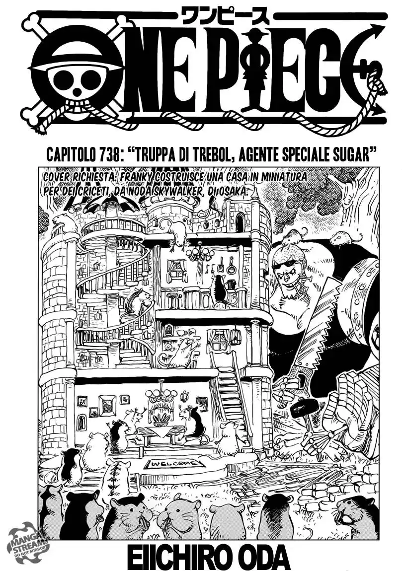 One Piece Capitolo 738 page 2