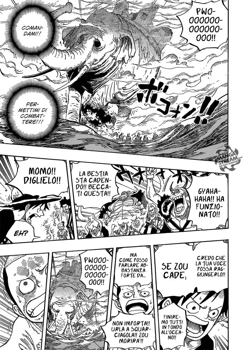 One Piece Capitolo 821 page 12