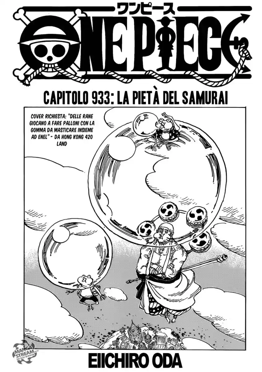 One Piece Capitolo 933 page 2