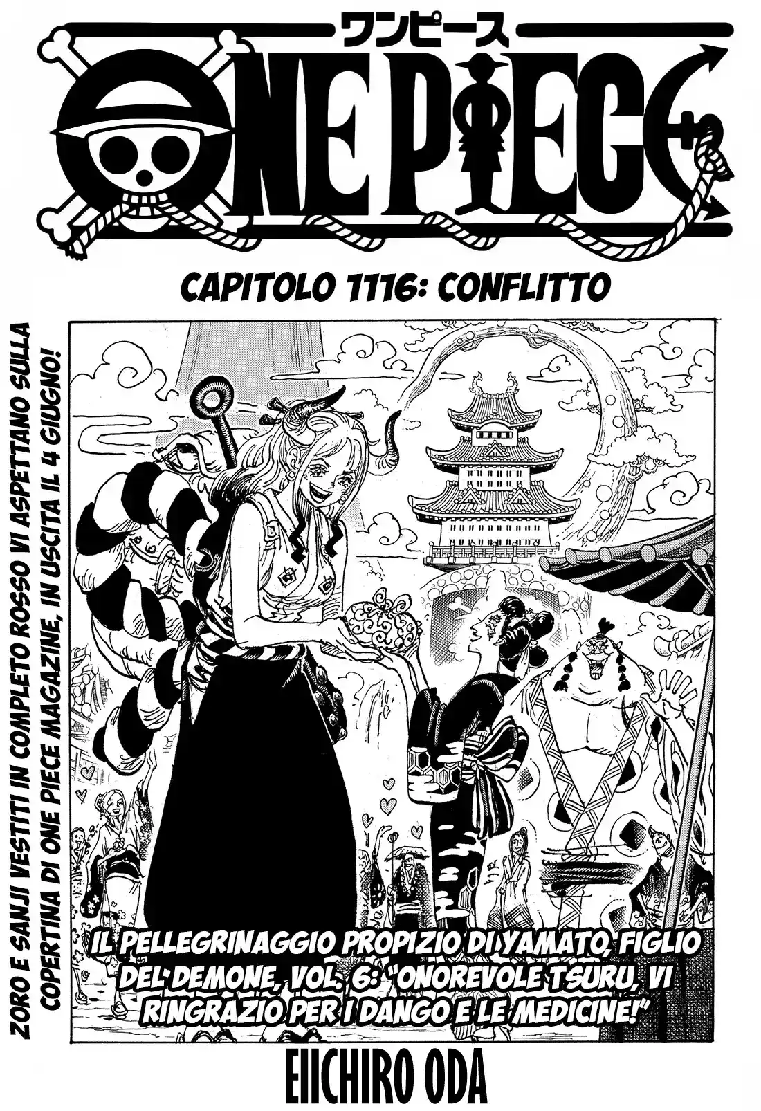 One Piece Capitolo 1116 page 1