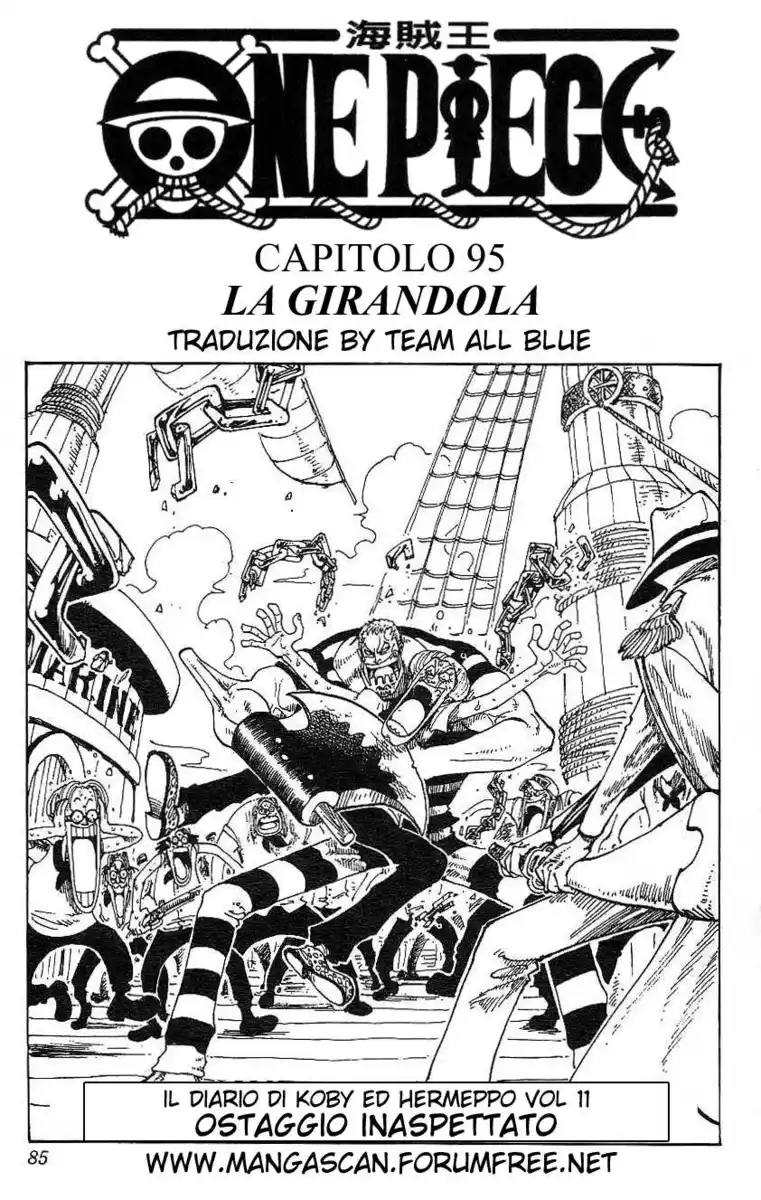 One Piece Capitolo 95 page 1