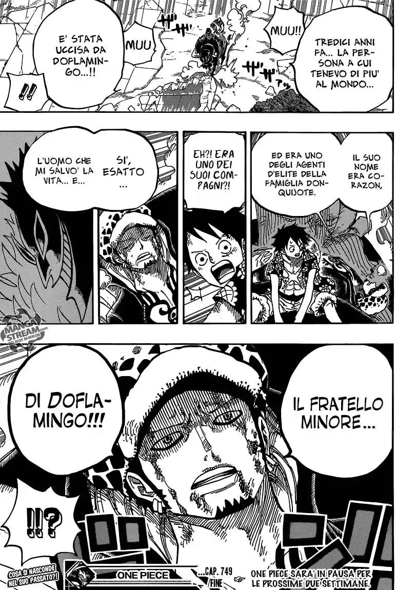 One Piece Capitolo 749 page 15