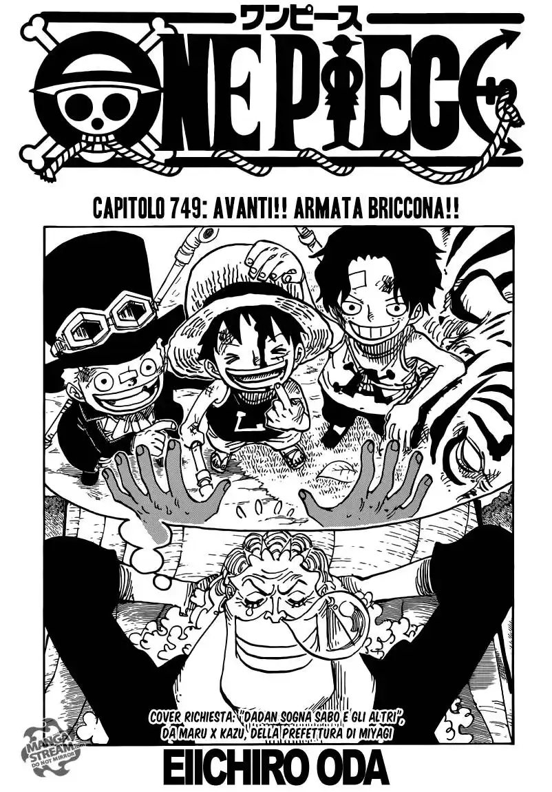 One Piece Capitolo 749 page 2