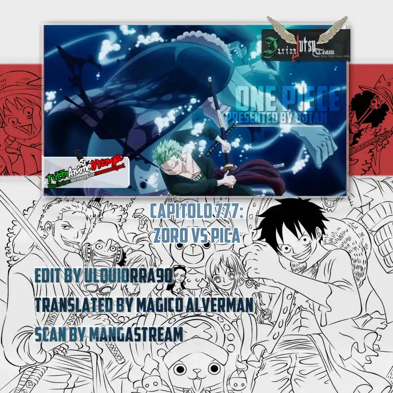 One Piece Capitolo 777 page 1