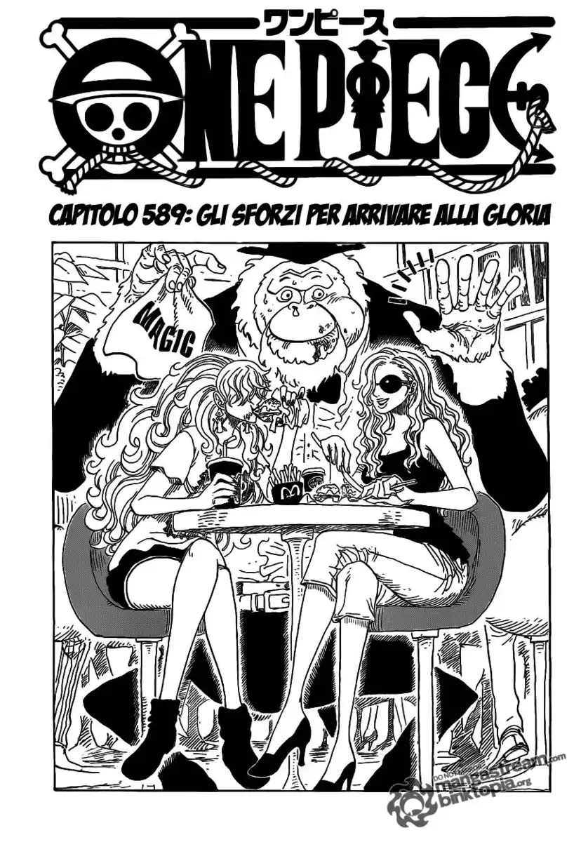 One Piece Capitolo 589 page 1