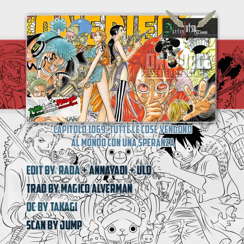 One Piece Capitolo 1069 page 1