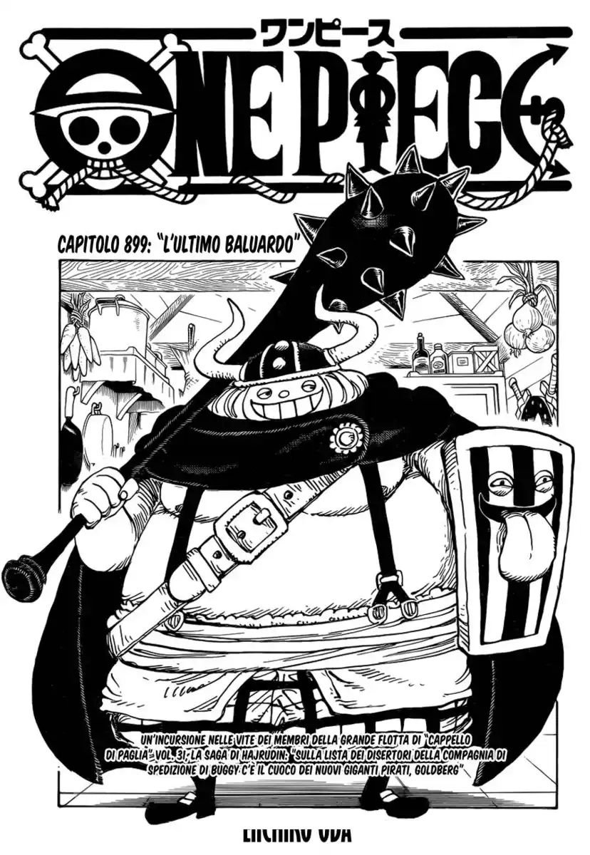 One Piece Capitolo 899 page 2