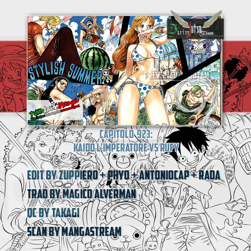 One Piece Capitolo 923 page 1