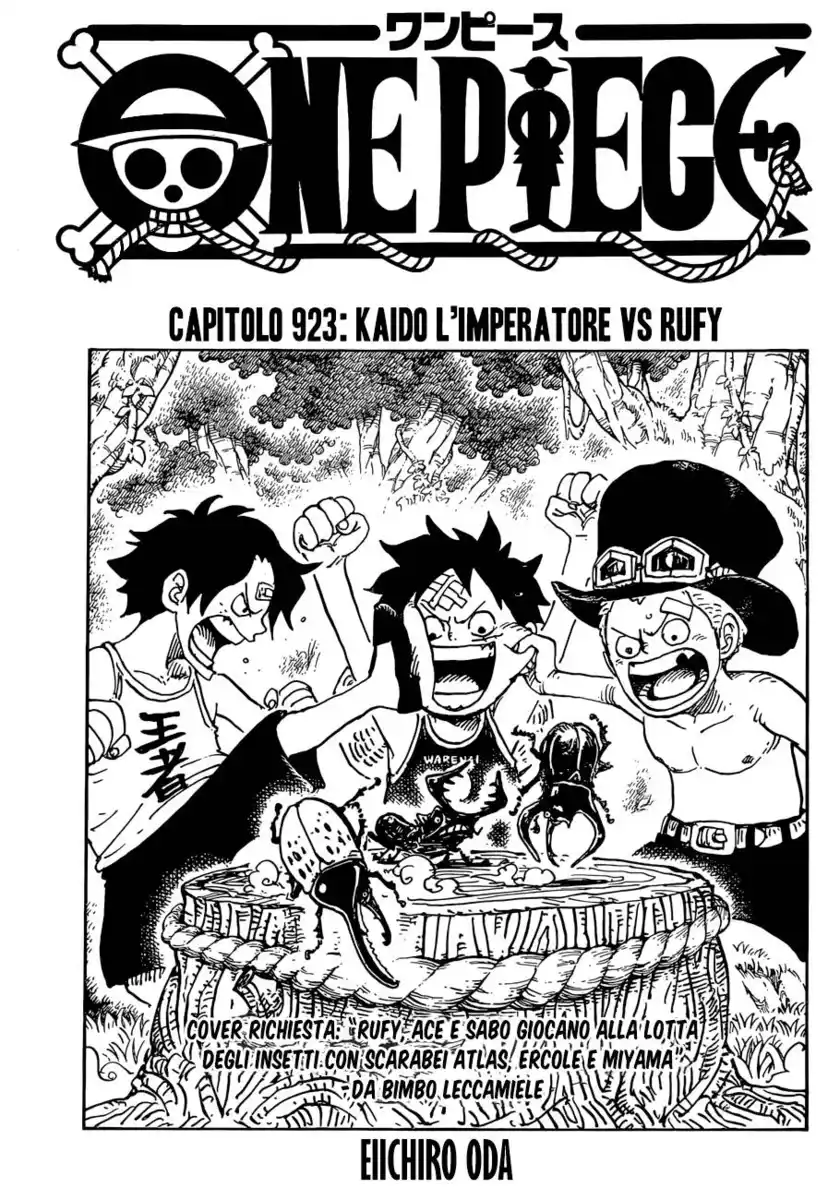 One Piece Capitolo 923 page 2